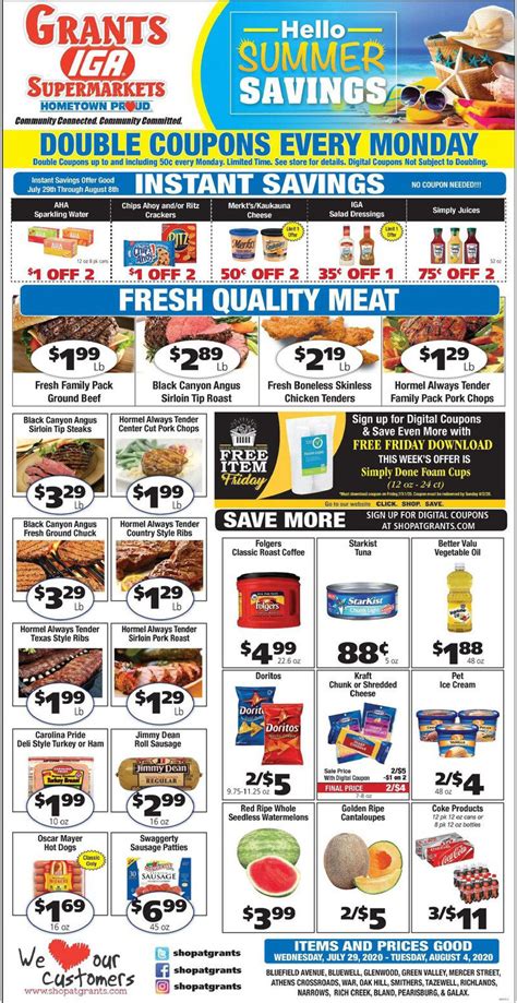 359 likes · 1 talking about this · 30 were here. . Grants supermarket 3 day sale ad